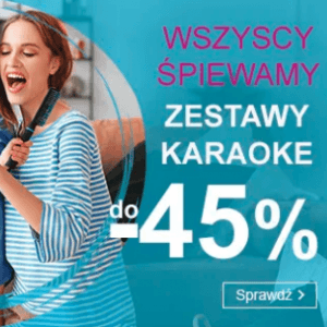 Zestawy karaoke do -45%