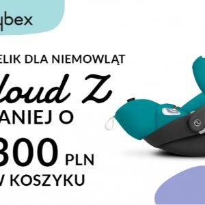 Cybex Cloud Z i-Size taniej o 300zł